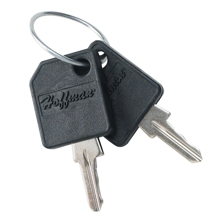 Nvent Hoffman Replacement Keys, Steel E333KEY
