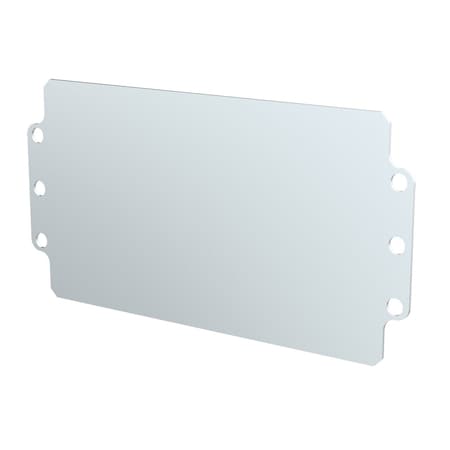 Nvent Hoffman Panels for ZONEX Non-Metallic Terminal Enclosure, fits 255x250mm, Galv A255250P