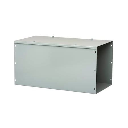 NVENT HOFFMAN Lay-In NEMA Type 1 Hinged Cover Wireway Straight Section, 6.00x6.00x72 F66G72