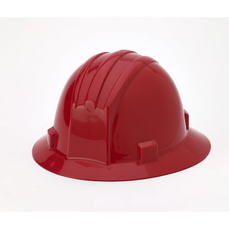 Mutual Industries Full Brim Hard Hat, Red (2Pk) M50210-79