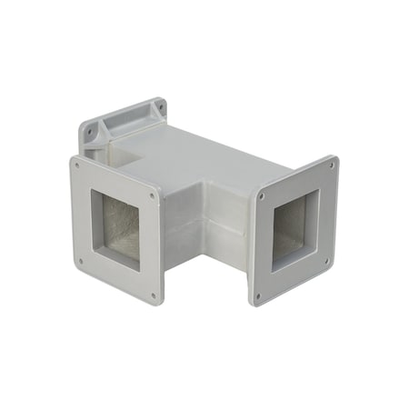 Nvent Hoffman Tee Fitting, 6.00x6.00, Fiberglass F66WTFG