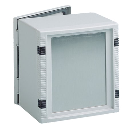 Nvent Hoffman Fixed HMI Bezel, Fits 166x160mm, Zinc LBF1616