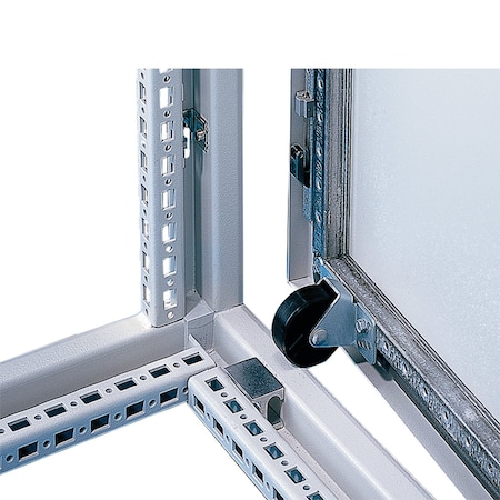 Nvent Hoffman Door Support Roller Kit, fits door bars, Steel PDSRKL