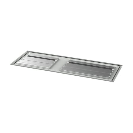 Nvent Hoffman PROLINE G2 Disconnect Gland Plates, 1600x600mm, Conductive, Steel P2BGPD166G