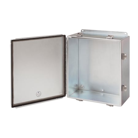 Nvent Hoffman Continuous Hinge with Clamps, EMC, Type 12, 6.00x4.00x3.00, Steel A604CHEMC