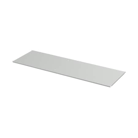 Nvent Hoffman PROLINE G2 Disconnect Solid Tops, fits 1800x600mm, Lt Gray, Steel P2TD186