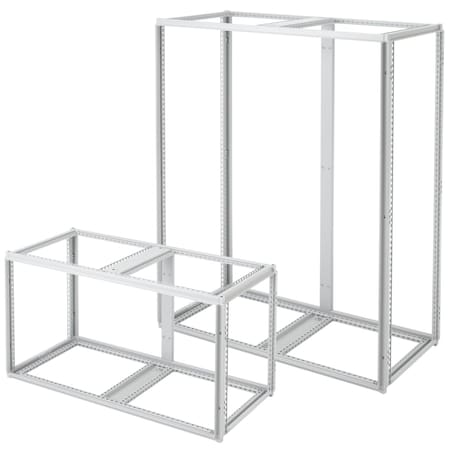 NVENT HOFFMAN Double-Bay Frames, 1800x1800x500mm, Lt G PF18185