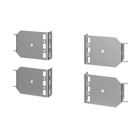 Nvent Hoffman Frame-Reducing Brackets for Frames or Grid Straps, 100mm + 100mm, Stee PRB100