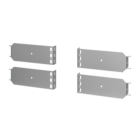 Nvent Hoffman Frame-Reducing Brackets for Frames or Grid Straps, 200mm + 200mm, Stee PRB200