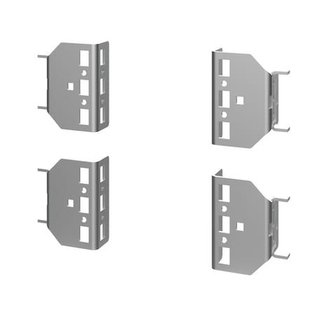 Nvent Hoffman Frame-Reducing Brackets for Frames or Grid Straps, 50mm + 50mm, Steel PRB50