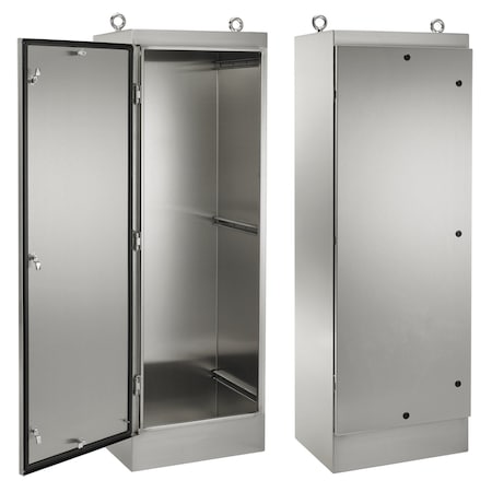 Nvent Hoffman General Purpose Single-Door Free-Stand W A72HS2418SSLPQT