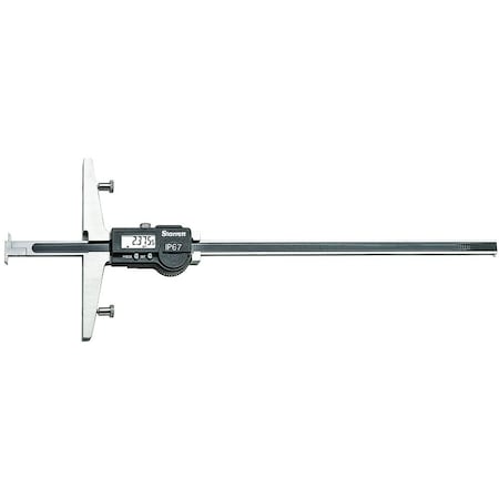 Starrett Digital Electronic Depth Gage Ss 5004BZ-12/300