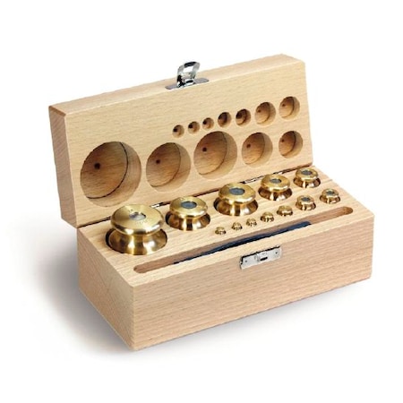 Kern M1 1 mg - 100 g Set of weights in woode 343-03