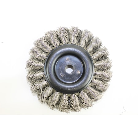 Osborn Knot Wire Wheel Brush, 4", 0002611600 0002611600