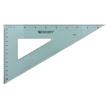 Westcott Triangles, 10" Calibrated Triangle -30/60 KT-80