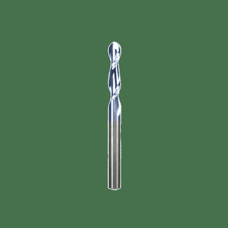 Freud Up Cut Spiral Ball Nose, 1/4"x1-1/8 72-202