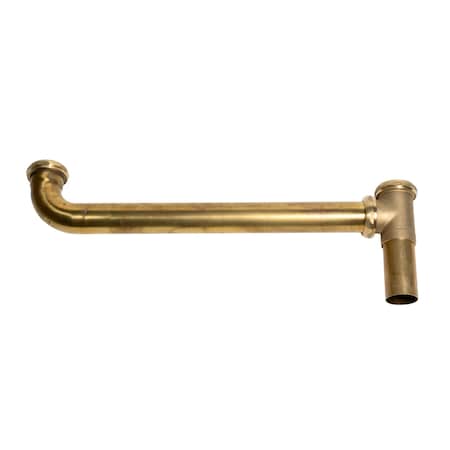 Dearborn Brass End Outlet Center to Center End Outlet Waste, 1-1/2" Pipe Dia., Brass 50-3