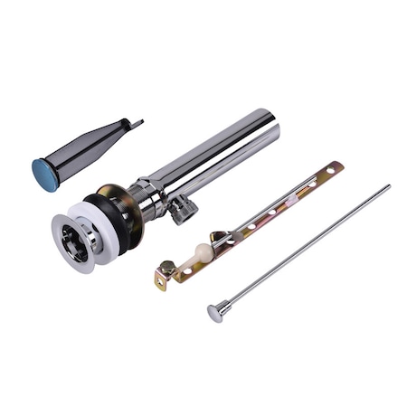 Dearborn Brass Pop-Up, 2Pc Brass Chrome 758-1