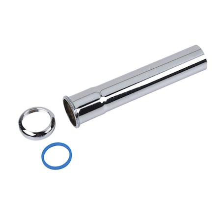 Dearborn Brass Extension Tube Extension Tube with Slip Joint, 1-1/2" Pipe Dia., Brass 792A-17BN-1