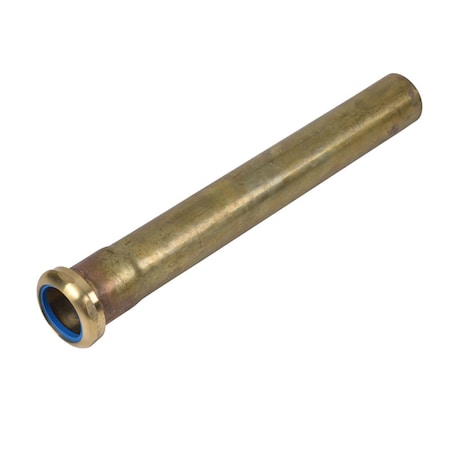 Dearborn Brass Extension Tube Extension Tube with Slip Joint, 1-1/2" Pipe Dia., Brass 793A-17BN-3