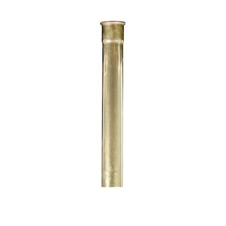 Dearborn Brass Extension Tube Extension Tubes with Slip Joint, 1-1/2" Pipe Dia., Brass 793A-20BN-3