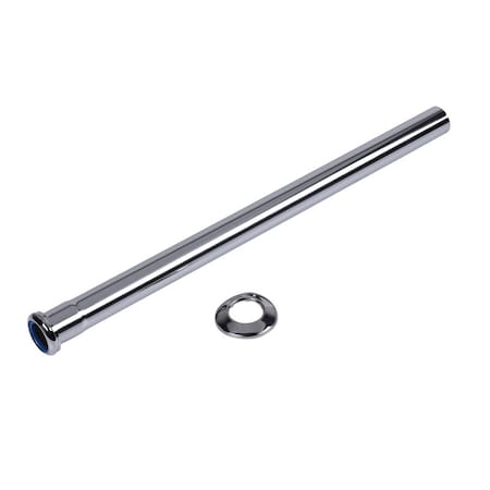 Dearborn Brass Extension Tube Extension Tube with Slip Joint, 1-1/2" Pipe Dia., Brass 79417BN1