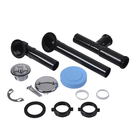 Dearborn Brass W and O Fk Bpt Ul Chr Zinc Bagged A8227BG