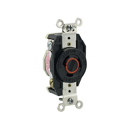 Leviton 20A Flush Mount Locking Receptacle 3P 3W 125/250V 2360