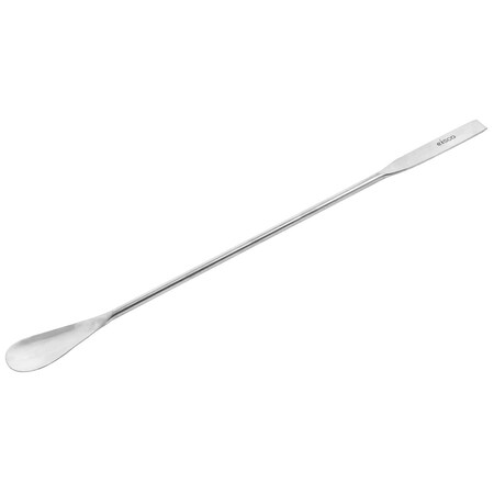 Eisco Scientific Stainless Steel Spatula Scoop 9.5" long (241 mm) - Single Scoop CH0635C