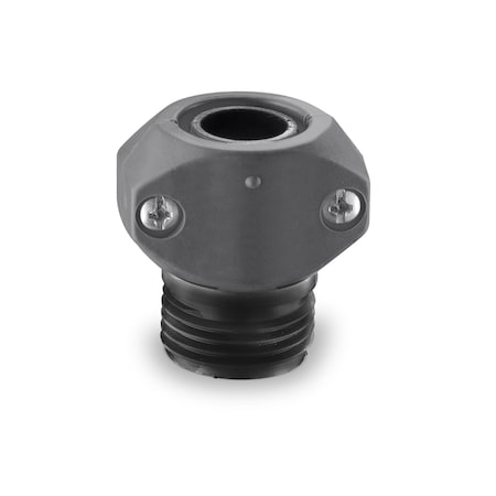 Gilmour Light Duty 1/2" Plastic Male Clamp Coupl 805054-1002