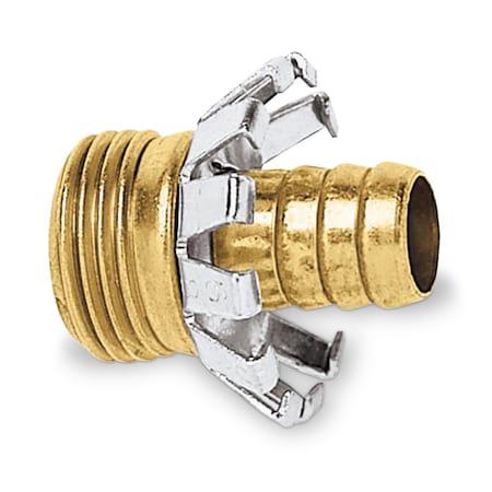 Gilmour Heavy Duty 5/8" andBrass Male Clin 834004-1001