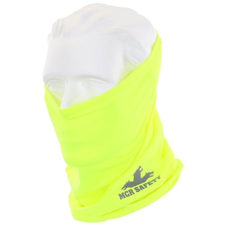 Mcr Safety Cooling Neck Gaiter, Hi-visibility CGNG8