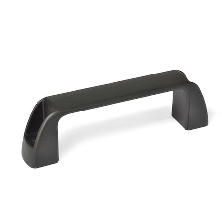J.W. Winco Pull Handle, Black, Nylon, 3 3/4 in L 6333550
