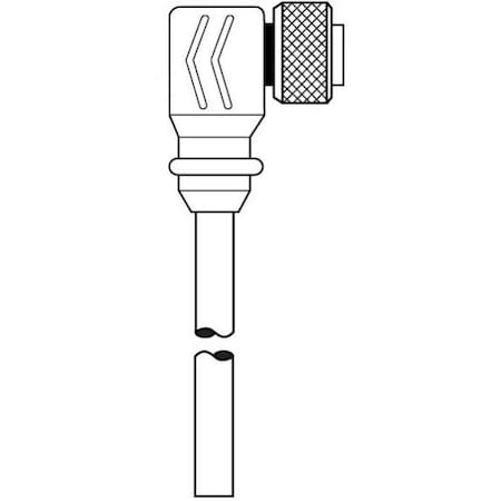Ericson MIN-SYNC SGL END FEM 90 4P 12FT PVC 84F9012A
