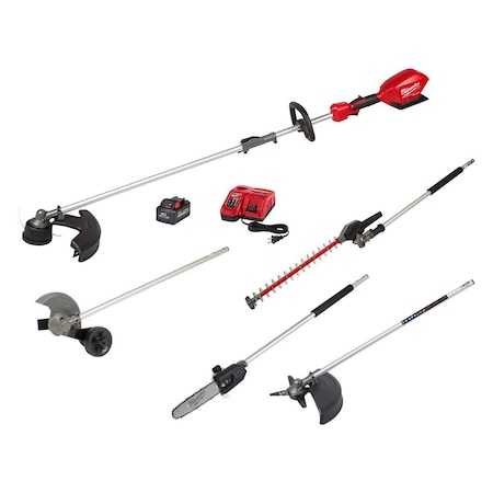 Milwaukee Tool String Trimmer and Attachments, Straight 2825-21ST,49-16-2718,49-16-2719,49-16-27