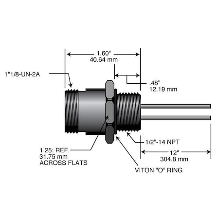 Ericson MIN-SYNC RCPT M STR 10 PL 1FT LDS PVC 810MRC