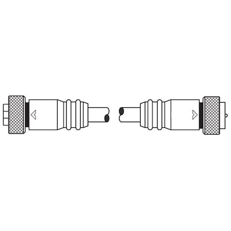 Ericson MIN-SYNC DBL END M 90 F STR 4P 15FT PVC 84M9FS015A