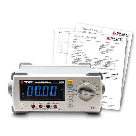 Triplett MM700B-NIST TRMS Benchtop Multimeter w/N MM700B-NIST