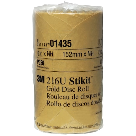 3M Disc Roll, StitKit, Gold, 01435, 6in, P320 7000045430