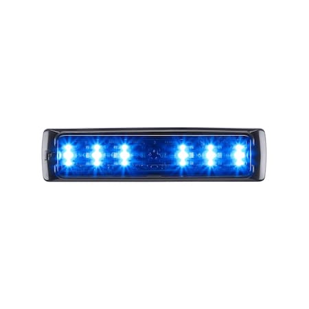 Federal Signal Emergency Light, 6-LED, Blue MPS61U-B | Zoro
