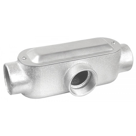 Garvin One And One Quarter In. T Style Conduit Body Malleable Iron MT125