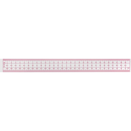 Westcott Rulers, 30 cm Centimeter Grid Ruler M-105