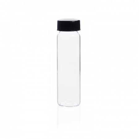 Kimble Sample Vial, w/Black Phenolic Cap, PK144 60941A-8