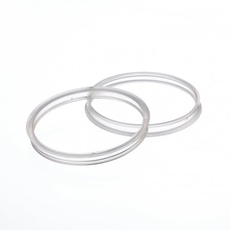 Wheaton Red EFTE Pour Rings 45 mm, PK10 240760