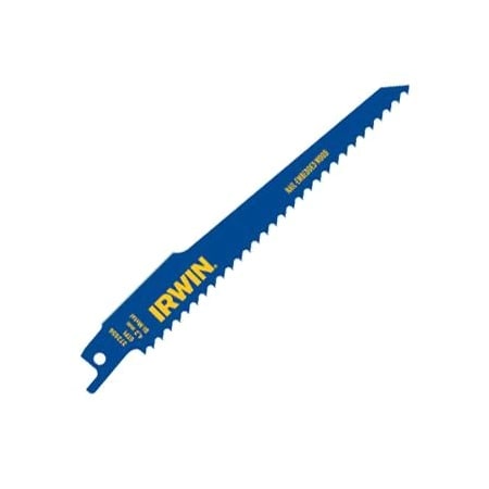 Irwin 6 in x 6 TPI Reciprocating Saw Blade, IRWIN 50 PK 372656BB