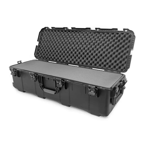 Nanuk 988 Wheeled Waterproof Case with Foam Insert for Equipment Storage, Black