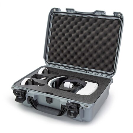 Nanuk Cases Case w/ Foam Insert for Oculus 2, Silver 925S-080SV-0A0-21313
