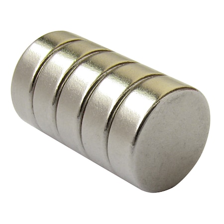 Eclipse Magnetics Disc Magnet, Neodymium, Pull Force, PK10 N101