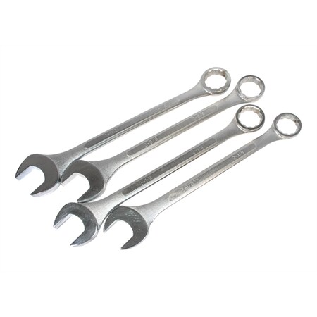 K Tool International Raised Panel Jumbo Cmbo Wrench Set, 4pcs. KTI-41004