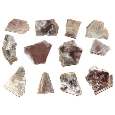 EISCO Biotite Mica Specimen (Mineral), Approx. 1" (3cm) - Pack of 12